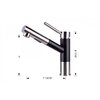 American Imaginations 1.376-in. W Kitchen Sink Faucet_AI-34409 AI-34409